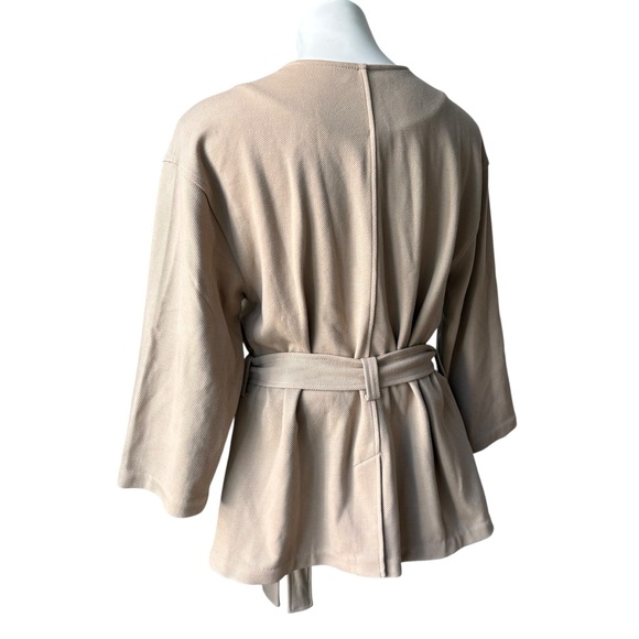 NWT, Banana Republic Factory Twill Knit Jacket, Sz L - Picture 8 of 12